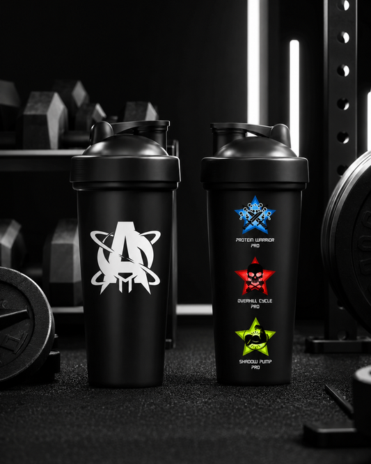 Anabolic Multiverse Protein Shaker Black Version for bodybuilders and fitness