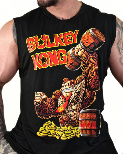 Bulkey Kong Tank Top | Oversized Bodybuilding & Gaming Gym Apparel