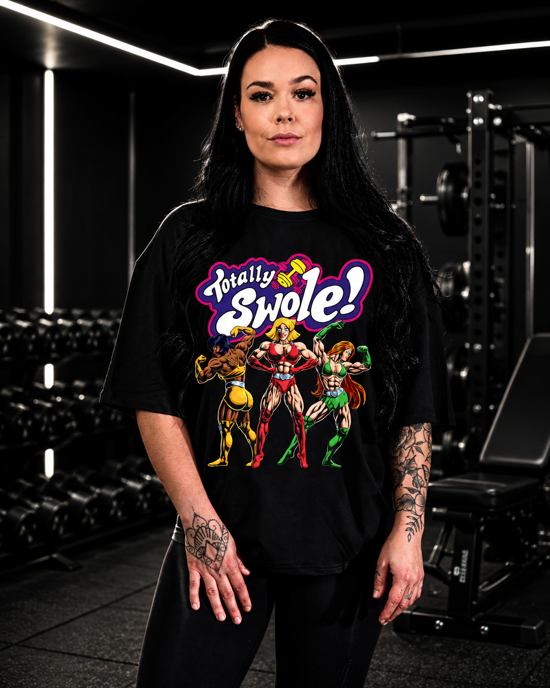 Totally Swole : Oversize Tee