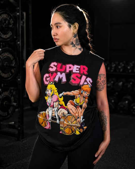 Super Gym Sis : Oversized Tank Top