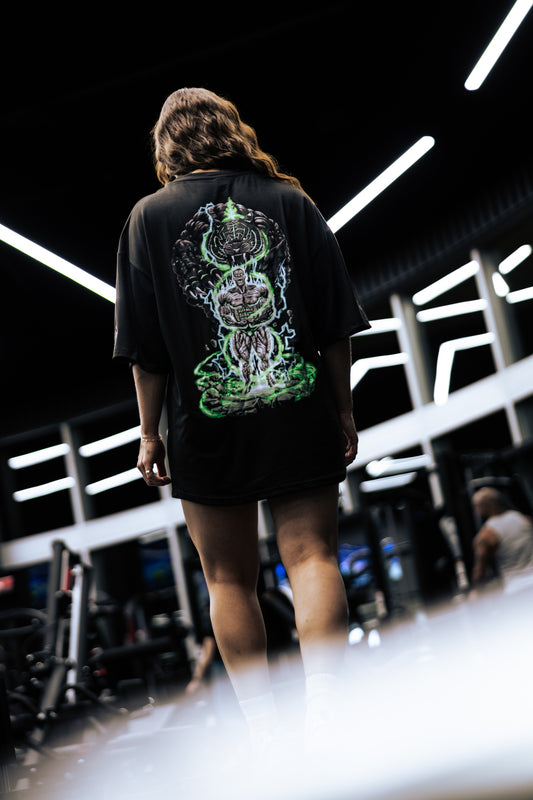 Rise of the Alpha Beast ''Emerald Version'' : IFBB Pro Justin Savoie Oversize Tee