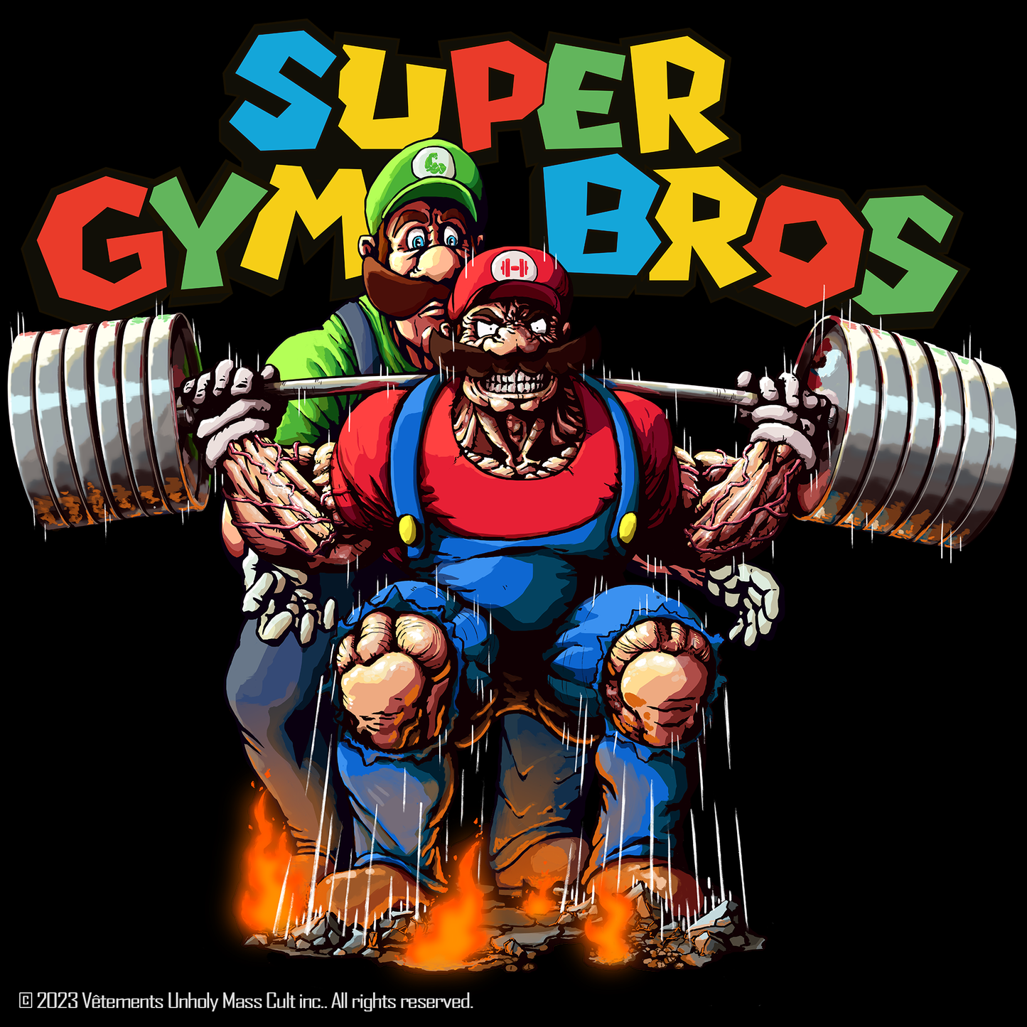 Super Gym Bros : Graphic Tee
