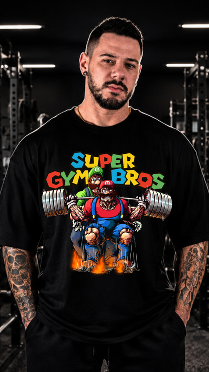 Super Gym Bros : Oversize Tee