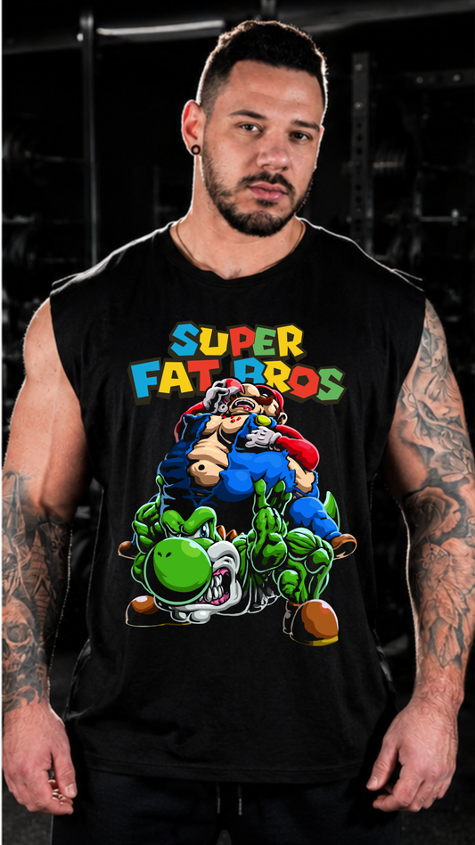Super Fat Bros : Oversized Tank Top
