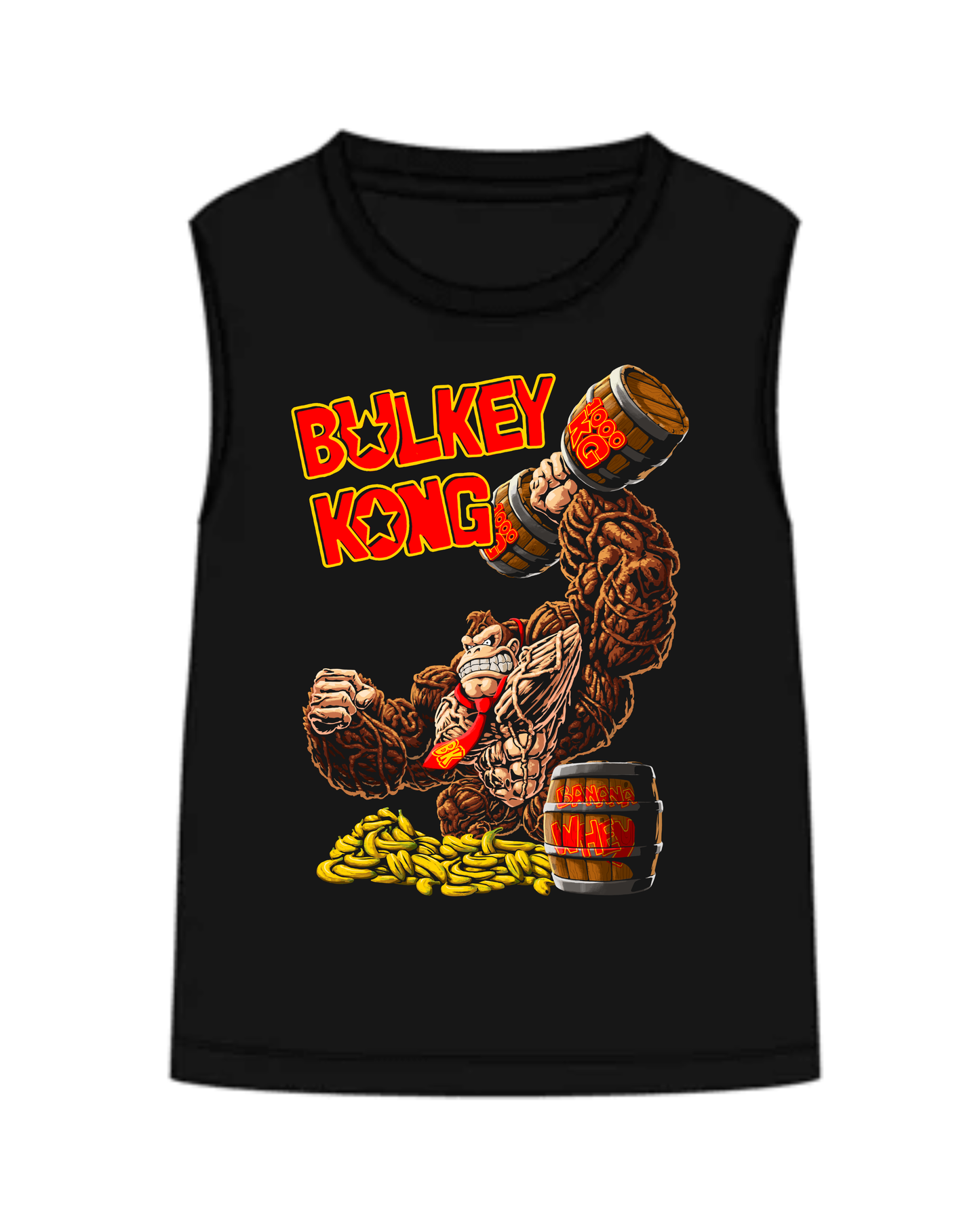Bulkey Kong : Oversized Tank Top