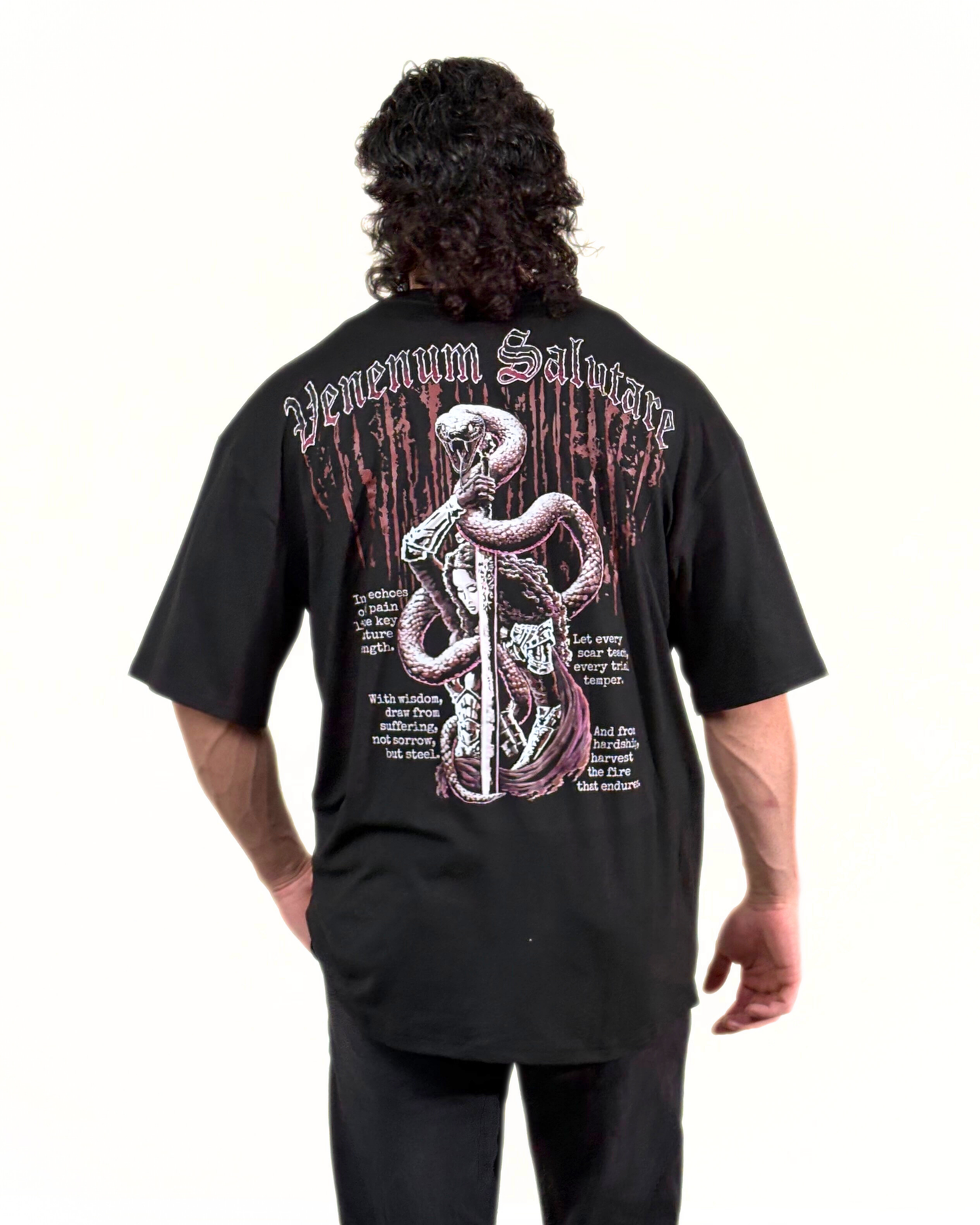 VENENUM SALUTARE  – Premium OVERSIZED T-Shirt