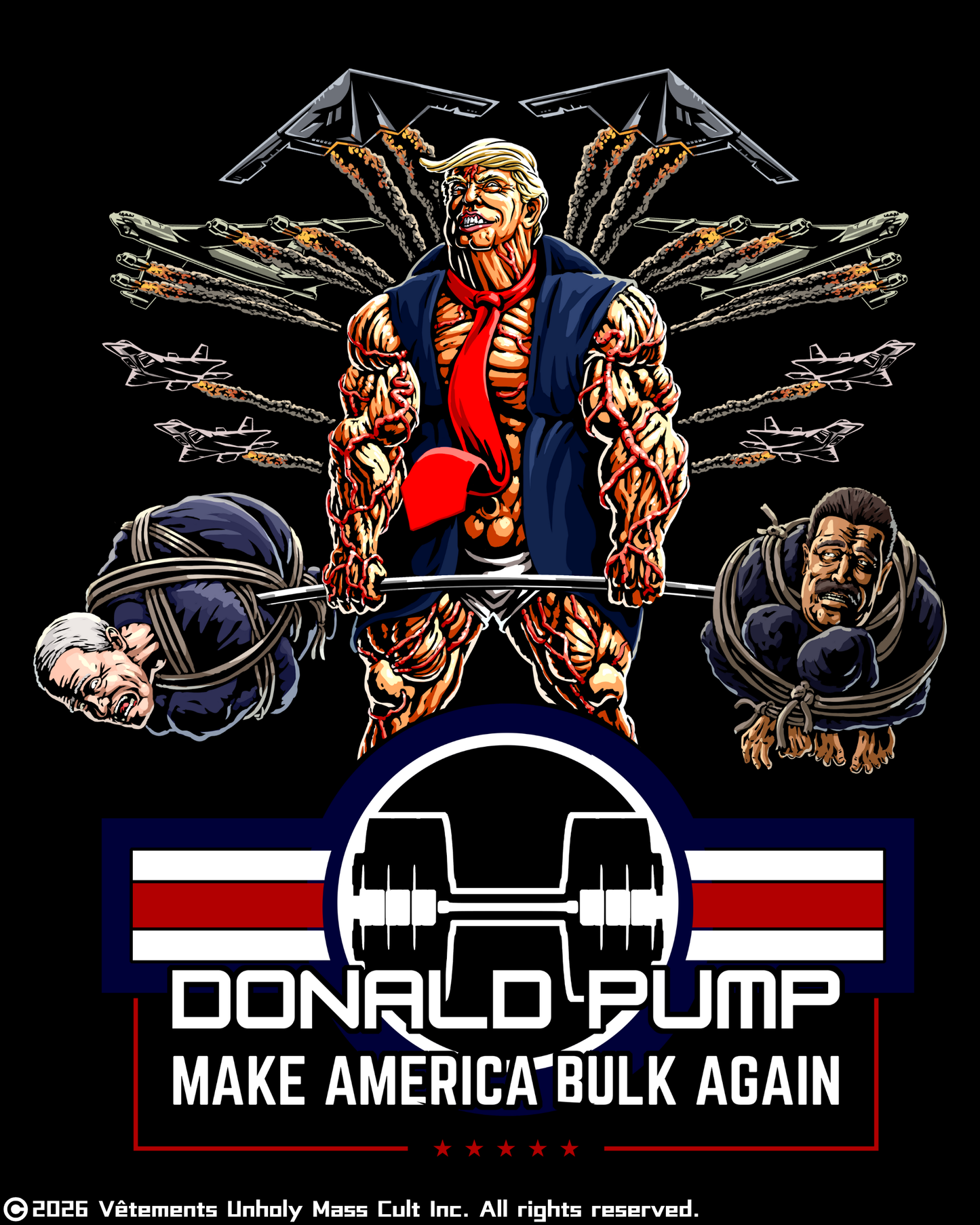 Donald Pump : Graphic Tee